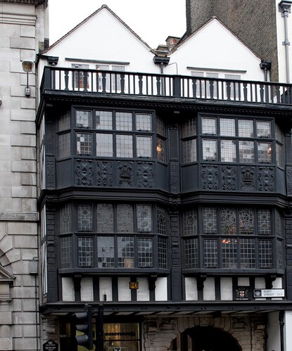 Prince Henry's room. 17 Fleet Street London © Wikimedia Commons, 2021.