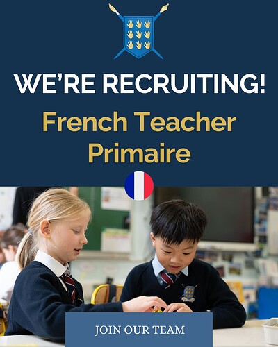 Recruitment French teaching assistant