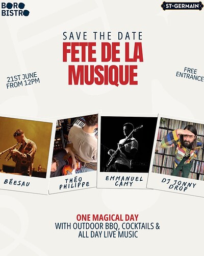 Boro Bistro Fete de la musique
