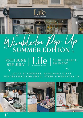 The Wimbledon Pop Up Summer 2025