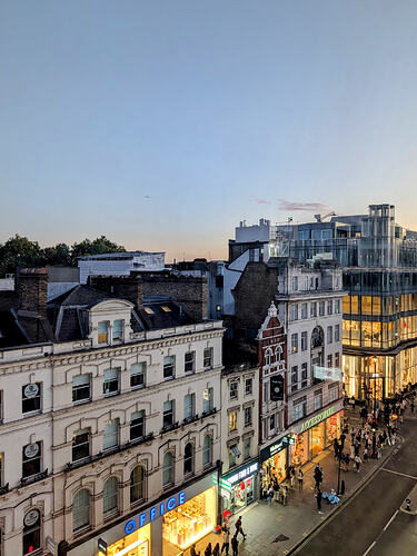 Oxford Street Sunset