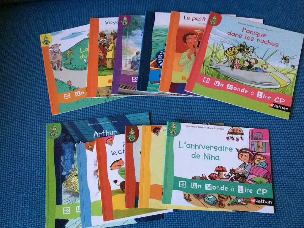 First Reading Books (French & English) for Sale Livres Manuels